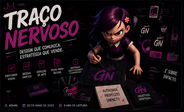 TRAÇO NERVOSO: Design que comunica. Estratégia que vende.